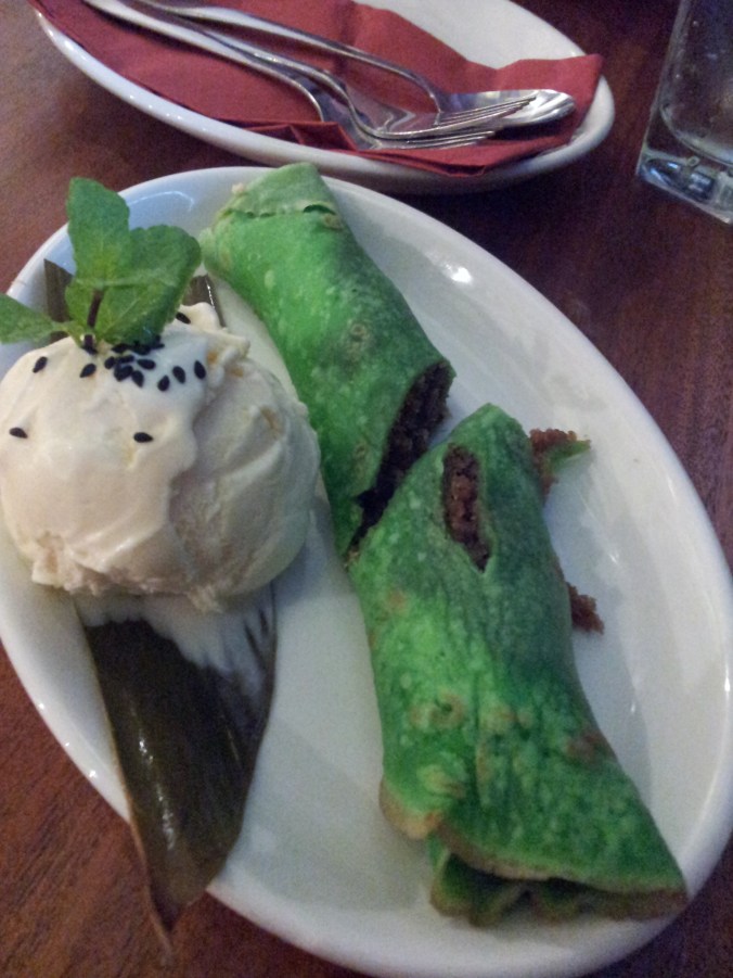 Bananatree Green Thai pancakes