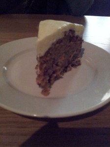 Canteen carrot cake