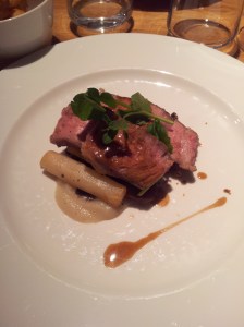 veal with black salsify