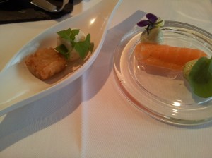 VLV 3 rice croquette & Salmon