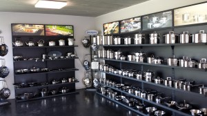 part of the Demeyere showroom