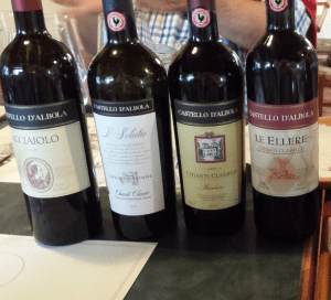 wines I liked at castello