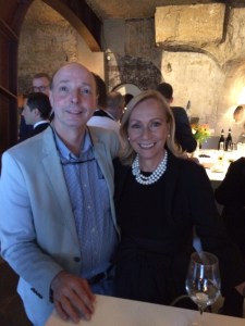 My dad and Mrs Allegrini