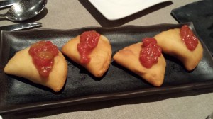 Short raised calzone with pecorino Toscano Short raised calzone with pecorino Toscano