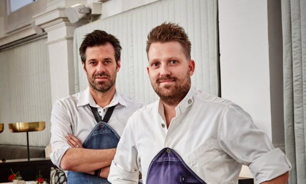 Sergio Herman and executive chef Nick Bril by audiomediainternational.com