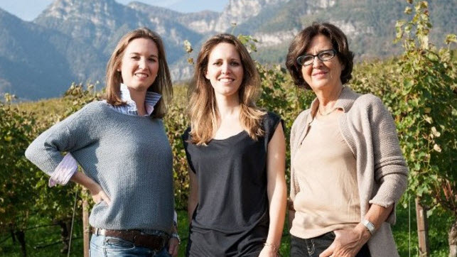 Elena Walch and daughters