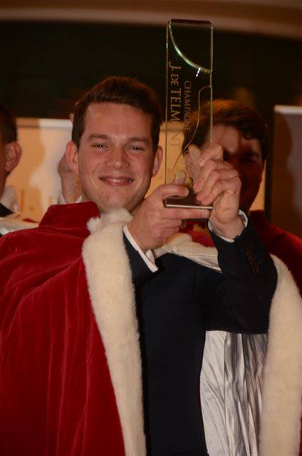 Yanick best sommelier of belgium