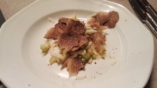 Celery truffle salad