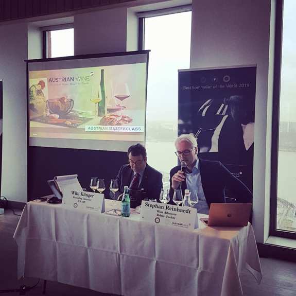 Willi Klinger and Stephan Rienhardt Austrian wines by Jean-Marc Brasseur
