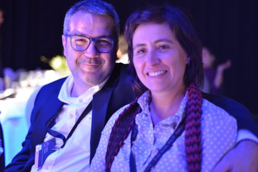 William Wouters and his wife Filipa Pato - picture by Jean-Marc brasseur