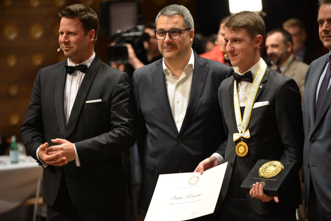 (L-R) Andres Rosberg, William Wouters, Marc Almert - picture by Jean-Marc Brasseur